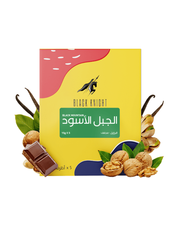 قهوة الفارس الأسود الجبل الأسود البرازيل مجففة